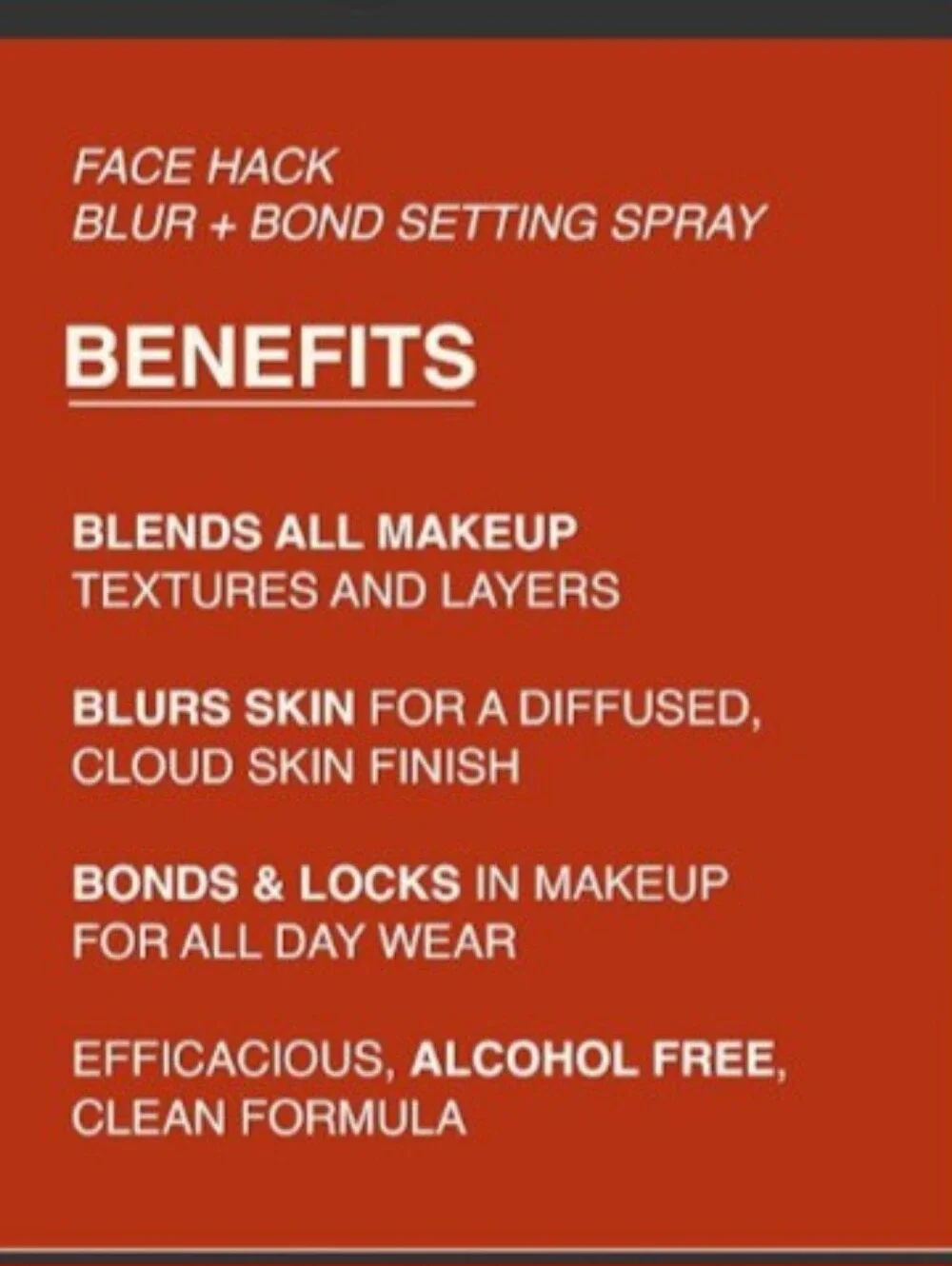 FRECK BEAUTY Face Hack Blur + Bond Setting Spray